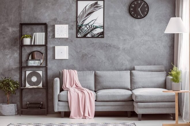 Rarni Quilt Cover Set - Steel Grey - 图片 5