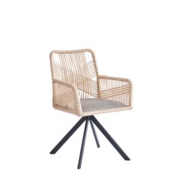 Popular PE Rattan Arm Chair